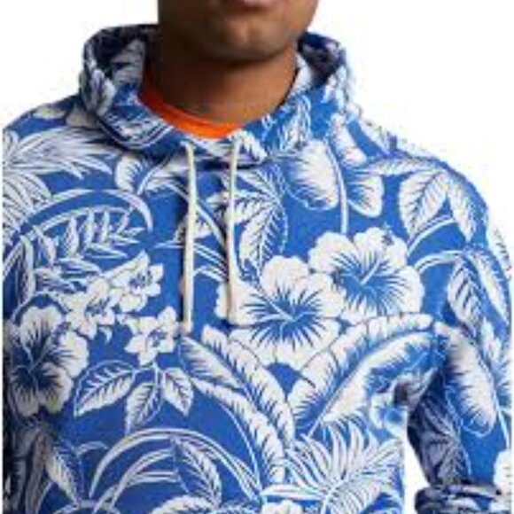 Polo Ralph Lauren Men's Tropical Floral Spa Terry Hoodie Polo Ralph Lauren Men' - Picture 3 of 5